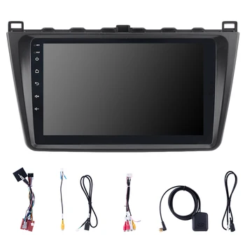

Android 8.1 9 Inch 2DIN WIFI Bluetooth GPS Navigation Car Radio Multimedia Player Fit for 2008-2015 Mazda 6 Rui Wing