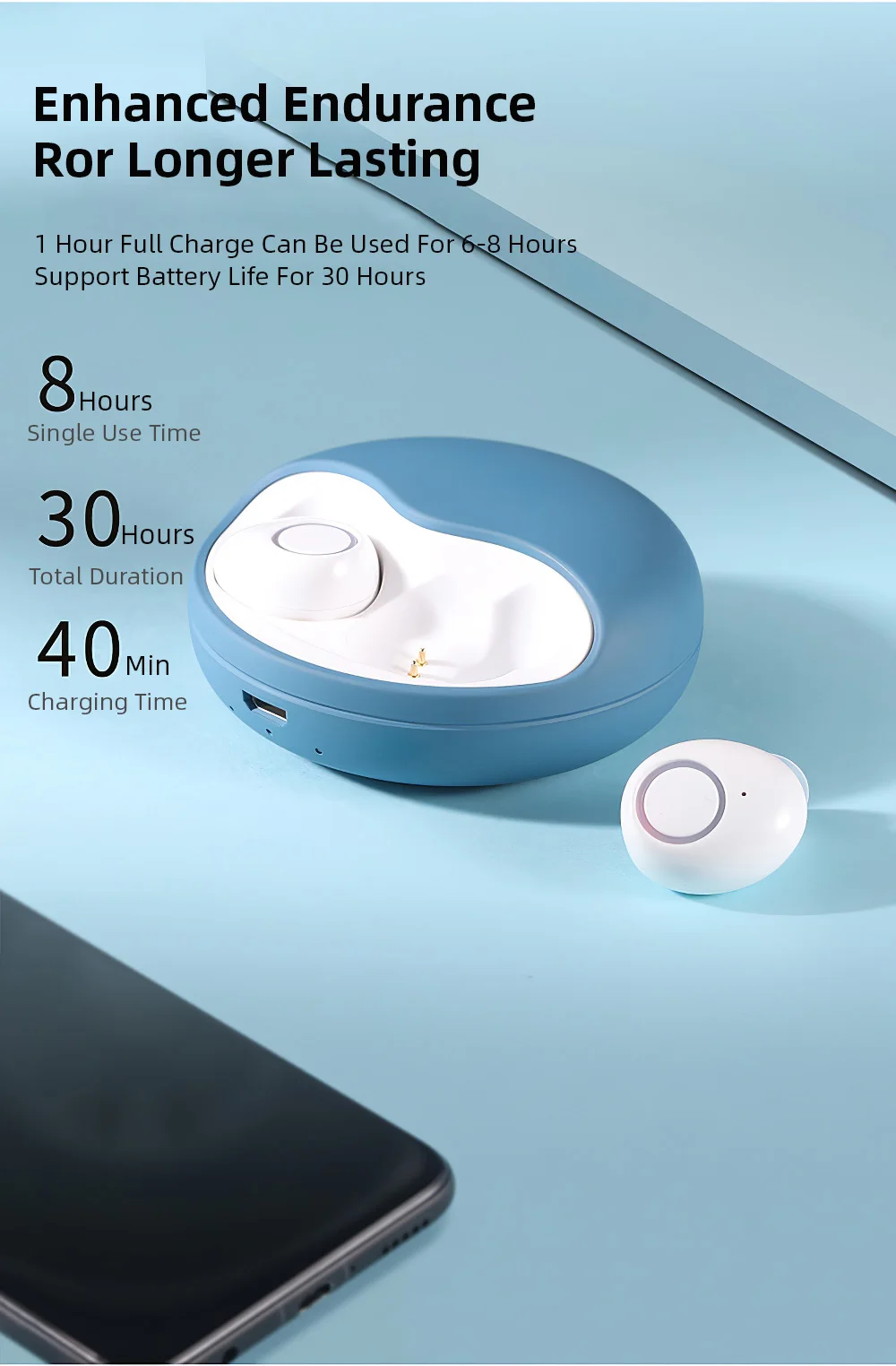 Беспроводные bluetooth-наушники с громкой связью, длительным временем ожидания, с защитой от пота, смарт-зарядная коробка, гарнитура с сенсорным управлением, спортивные наушники для Xiaomi