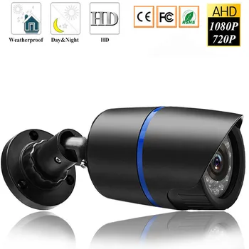 

2MP 4mp HD CCTV 1080P AHD -H Camera 3000TVL Outdoor Waterproof Metal Black Bullet IR Security Surveillance Camera