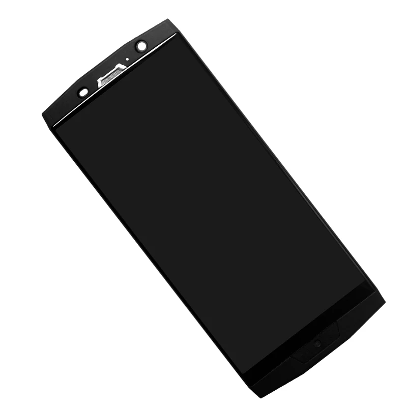 HOMTOM HT70 ЖК-дисплей+ сенсорный экран дигитайзер+ рамка в сборе ЖК+ сенсорный дигитайзер для HOMTOM HT70 - Цвет: black with frame