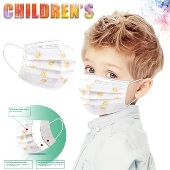 

Children's Mask Face Mask Cover Child Mouth Filter Masks 3ply Ear Loop Breathable Dustproof Mask Mascarillas Desechables