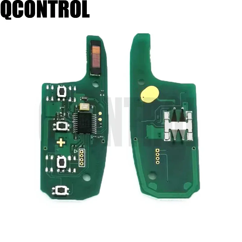 QCONTROL 3 кнопки флип дистанционный ключ автомобиля 433 МГц для Opel Vauxhall Astra K- ID46 PCF7961 чип