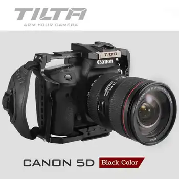 

TILTA Black Cage for Canon 5D 5D Mark II 5D Mark III 5D Mark IV 7D 7D Mark II cameras Top handle Record cable Cage Accessories