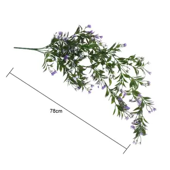

2 Pcs 1 Selling Artificial Plant Flower Rattan Wall Hanging Artificial Flower Vine Wall Hanging Plant Wall Hanging