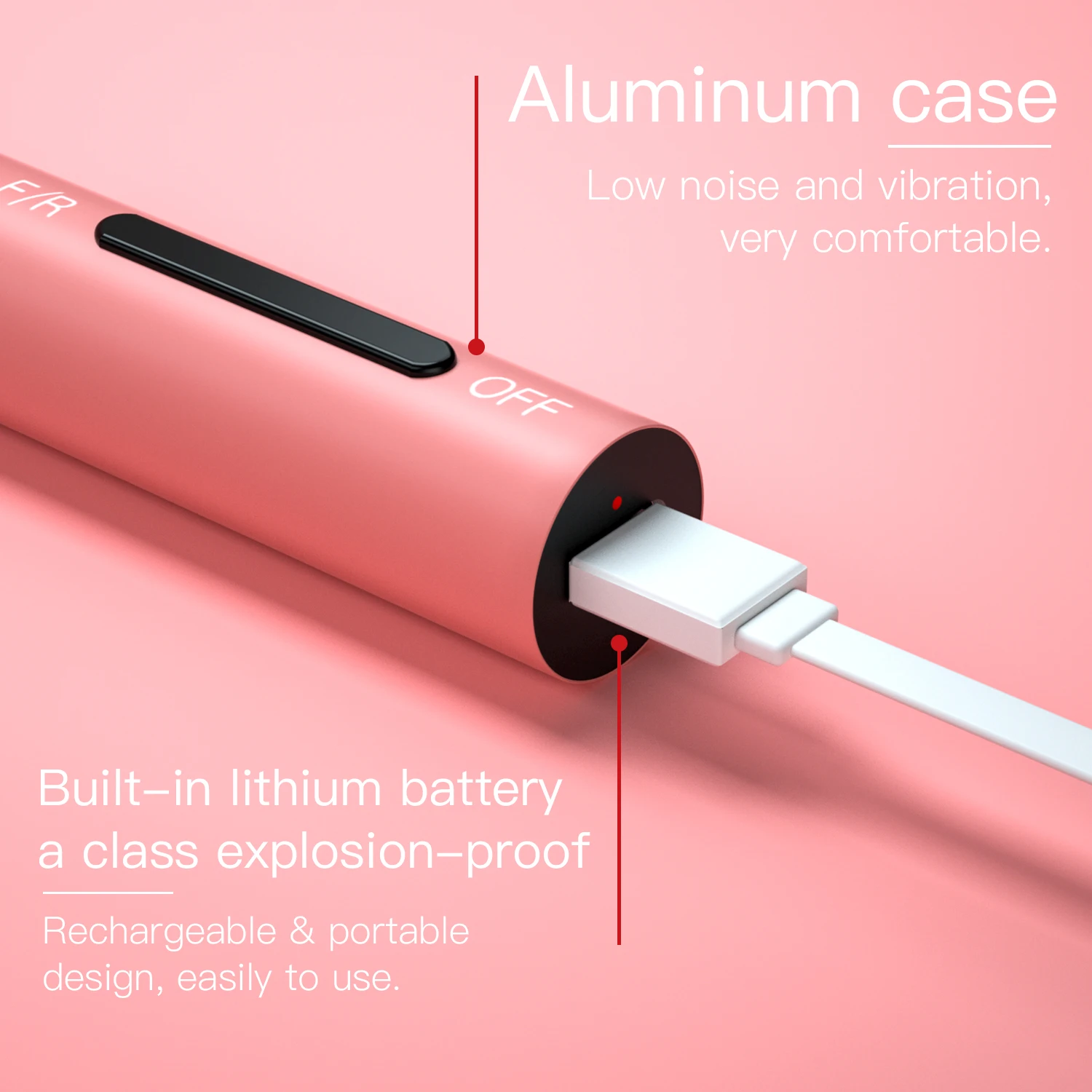 Электрическая дрель для ногтей, маникюрная полировальная ручка, перезаряжаемая ручка, портативная полировальная отверждающая машина, светодиодный светильник