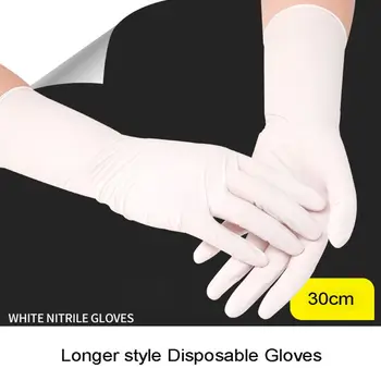 

50pcs Waterproof Disposable Washing Cleaning Nitrile Gloves Work Safety Gloves