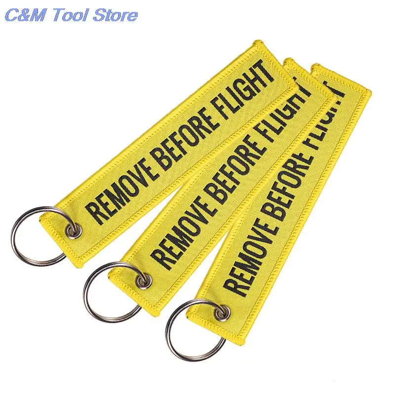 

Брелок для ключей из полиэстера с вышивкой, 13 х3 см, бирки для связки ключей