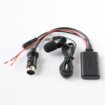

Bluetooth AUX Cable AUX Cable For Kenwood 13-Pin Stereo Wireless Accessory Black