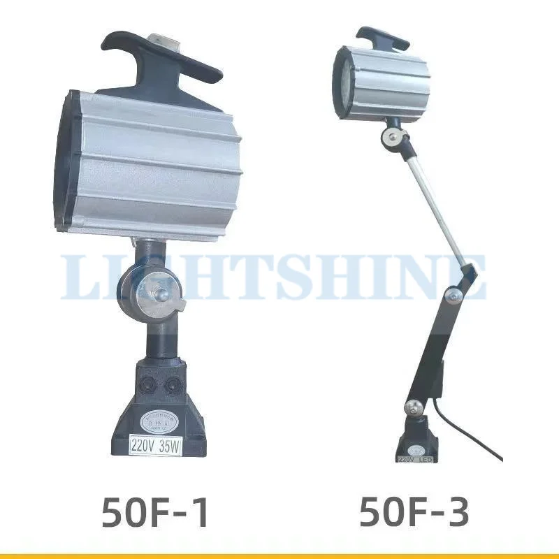 50B 50F Series 3W5W6W7W9W12W LED CNC Lathe Lighting Long Arm Short Arm Led Machine Tool Lamp