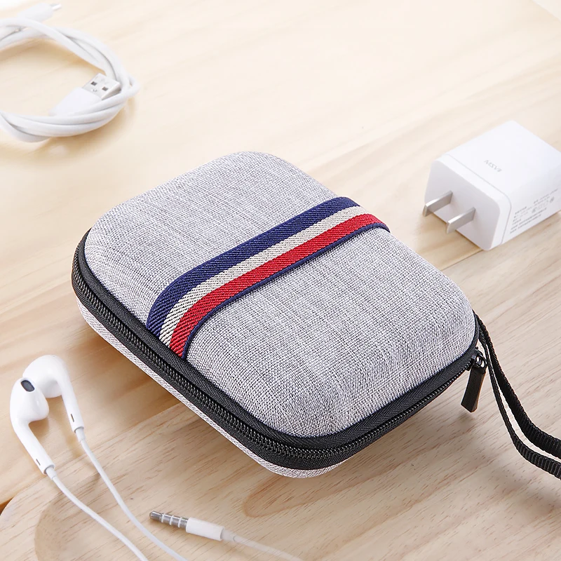 MSVII Anti-pressure and Anti-fall Multi-function Digital Storage Bag Headphone Storage Cable Bag USB Gadget Organizer Bag