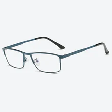 Мода полный обод глаз Стекло es рамка брендовая дизайнерская Бизнес Мужская Рамка Близорукость глаз, стекло оправы по рецепту оптические очки