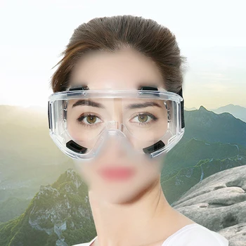 

Safeyear Safety Goggles Glasses Anti Fog Scratch Resistant UV Protective Over Safety Goggles Eyes Protection