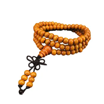 Bracelet Mala en Bois de Santal