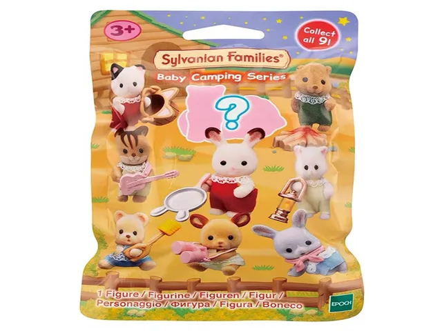 Sylvanian Families Dollhouse Baby Camping Series Blind Bag w/Accessories 1PC Mini Toy Figure 5466 1