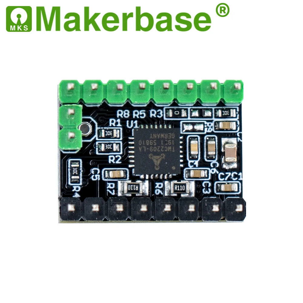 Драйвер шагового двигателя Makerbase MKS TMC2209 2209, StepStick, детали для 3D-принтера 2.5A UART, ультратихий, для SGen_L Robin Nano (art.: 7b1864df7) - 7b1864df7