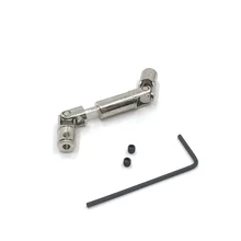 Amélioration de l'arbre d'entraînement en métal pour WPL 1/10 D12 1/16 C14 C24 C34 B14 B24 B16 B36 HengLong RC pièces de voiture accessoires