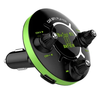 

New Style BT13 Car FM Bluetooth MP3 Player Automobile Navigator Transmitter Phone Hands-Free Listening Double USB