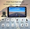 jltart Dash cam Dual Lens car DVR HD 1080P4