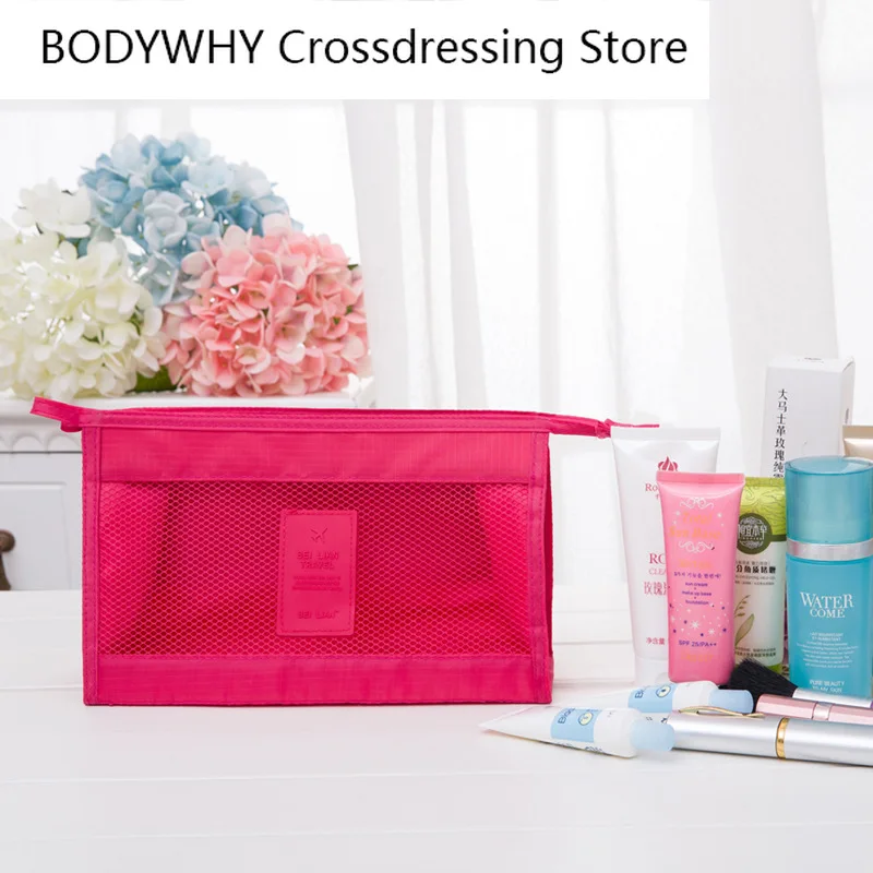 

Mesh Mini Cosmetic Storage Bag Mesh Storage Bag Cosmetic Bag Simple Storage Bag Travel Cosmetic Bag Make Up Bag