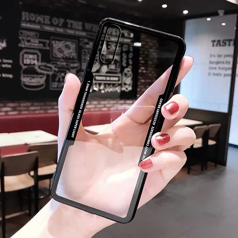 Противоударный чехол для huawei P20 Lite P30 Pro Nova 3 3i 5 P Smart Z Plus Honor 10 Lite 10i 20 Pro 8X9X20 S 8C силиконовый чехол - Цвет: Черный