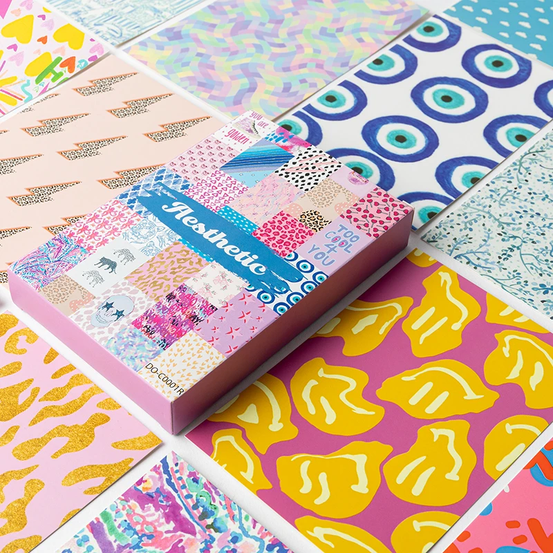 48Pcs Preppy Aesthetic Collage Pictures for Wall Print Kit ...