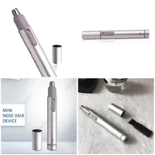 Недавно Портативный Электрический нос триммер, для удаления волос Бритва для Для женщин Для мужчин ABS+ Нержавеющая сталь MS88