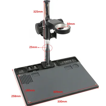 

Agnicy Multifunctional High Temperature Resistant Industrial Camera Platform Aluminum Alloy Adjustment Bracket Repair 50mm