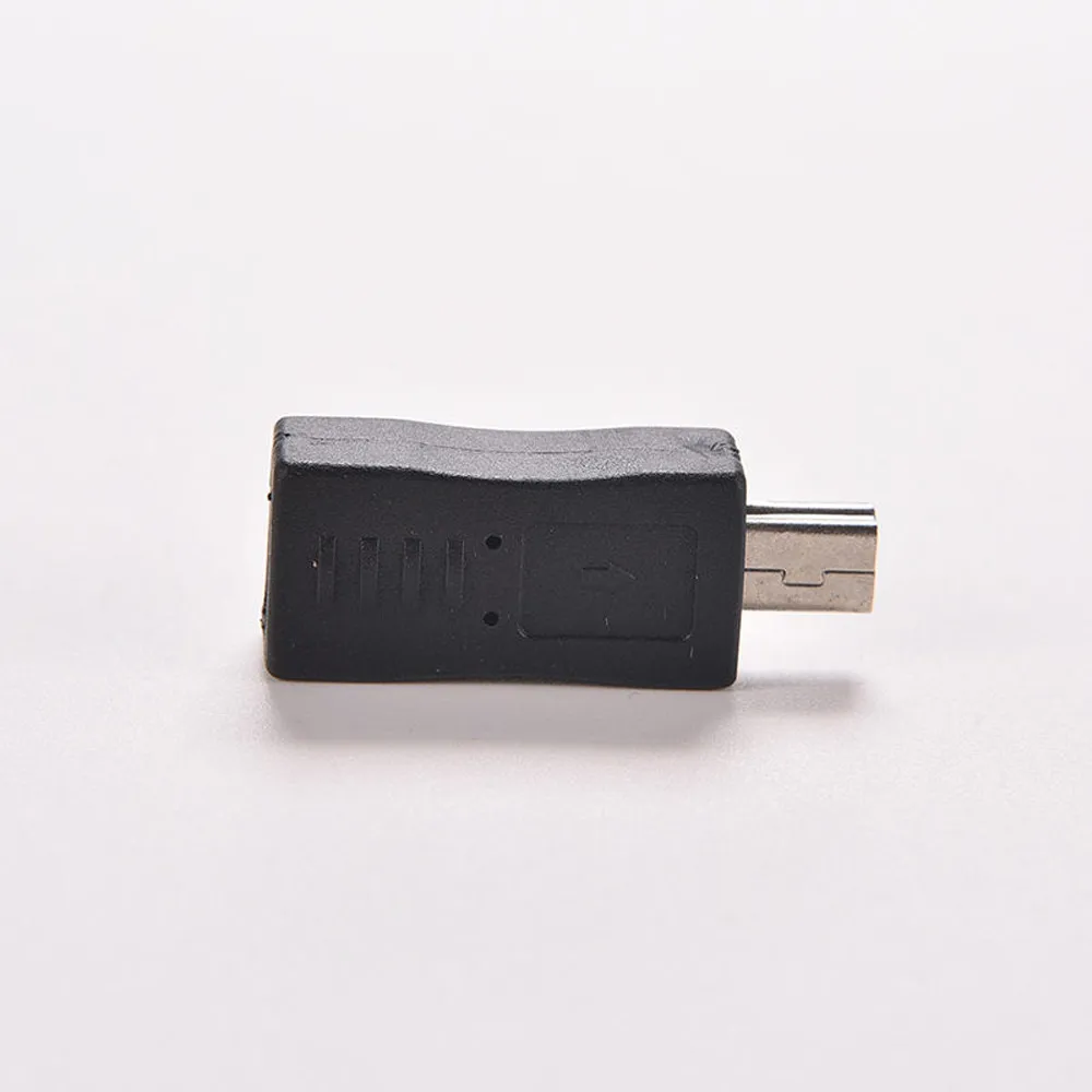 2 шт микро USB женский мини USB Мужской адаптер зарядное устройство конвертер адаптер 2X JX Мини Портативный конвертер Черный адаптер Usb