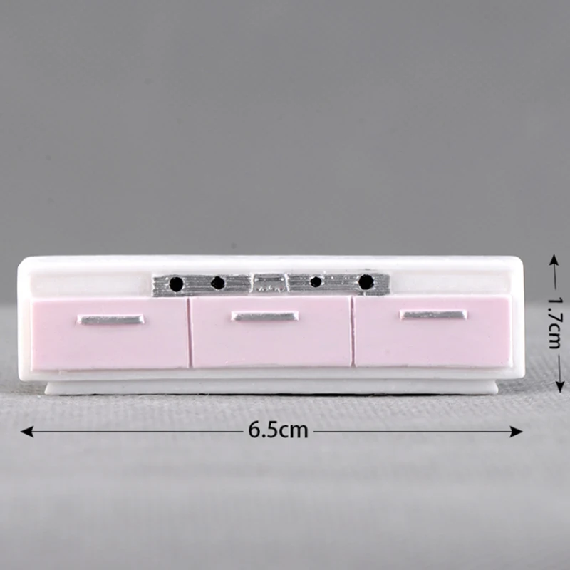 1/24 кукольный домик миниатюрные из полимерной смолы ТВ и ТВ кукольный шкафчик для дома гостиной мебель декоративные куклы аксессуары