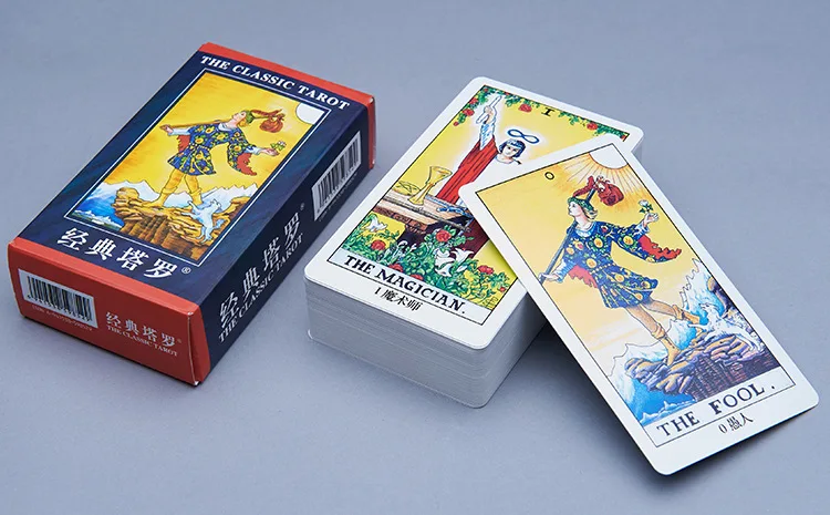 Classic 10 видов колода карт Таро карточки для настольных игр Игра манга/Классика/Тени настольная игра, Карты Таро для семьи/друзей - Цвет: Classic