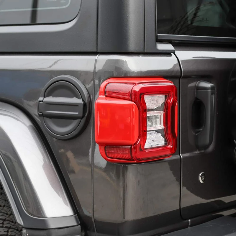 Автомобильный задний светильник, накладка на заднюю лампу, декоративная рамка для Je ep Wrangler JL, аксессуары для интерьера