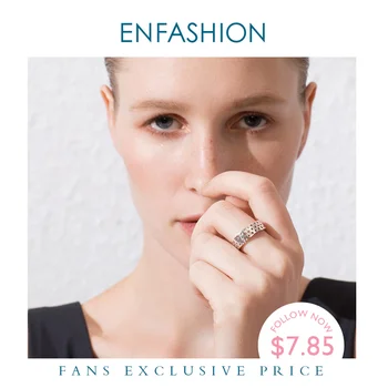 

ENFASHION Multi Hole Ring Men Gold Color Stainless Steel Lady Minimalist Sieve Finger Rings For Women Fashion Jewelry R194027