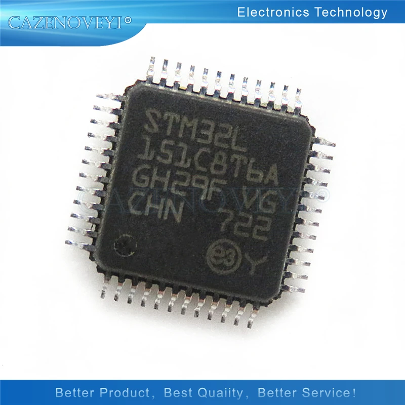 1 шт./лот STM32L151C8T6A STM32L151C8T6TR STM32L151C8T6 STM32L151 STM32L 151C8T6 TQFP-48 в наличии на складе |