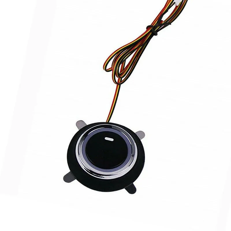 12V Авто Кнопка запуска двигателя система входа без ключа зажигания стартера Прочный Удобный Автозапуск 3 он-лайн Функция