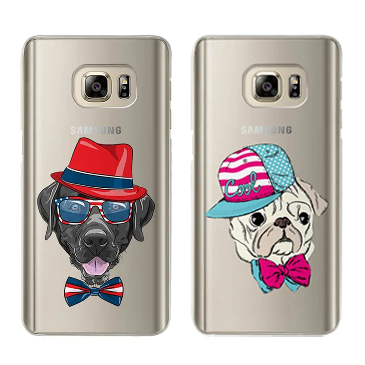 Роскошные Чехлы для мобильных телефонов с принтом samsung Galaxy S9 S8 S7 S6 Edge S10 Plus S10E Note 8 9