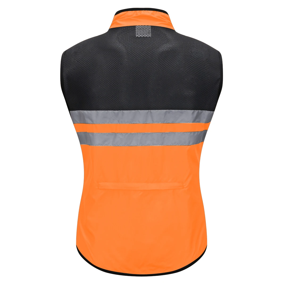 WOSAWE высокие светоотражающий жилет Мотокросс внедорожные гоночный жилет Ночная езда куртка бег Мотоцикл Велоспорт безопасность жилет - Цвет: BL205-Orange