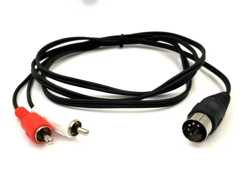 Din 5 "мама" - 2 x rca. Din 5 pin rca. Кабель 5 din 2 rca. Шнур 5din 2rca. Аудиошнуры 5 din 2 rca.
