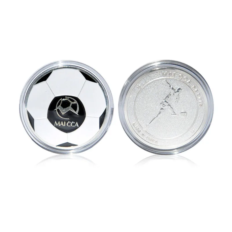 MAICCA Soccer referee coin metal Football coins Toss unit Fair Play