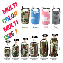 Открытый плавающий лодочный Кемпинг водостойкий Водонепроницаемый сухой мешок пакет речной треккинг сумки 2L 5L 10L 15L 20L 30L
