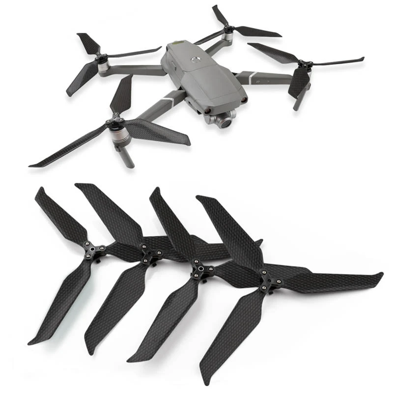 Карбоновое волокно складной быстросъемный 8743 Пропеллер для DJI Mavic 2 Pro Zoom Drone с