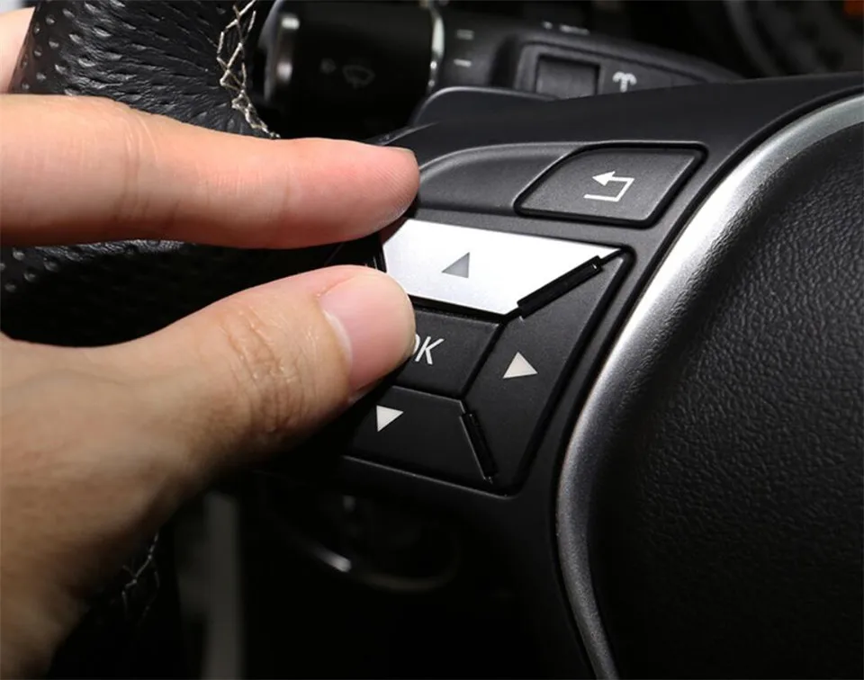 Steering Wheel Button Switch Trim Cover Sticker Car Moulding Decoration Interior Moulding Trim Strip Car Styling Stickers Car Engine Start Button Sticker Car Button Repair Stickers Car Interior Film Door Protective Film Screen Protector Film Interior Mouldings Car Headlight Switch Trim Car Gear Cover Trim Cup Holder Trim Cover Car Gear Shift Knob Cover Console Roller Blind Cover Car Key Ring Cover Car Engine Start Button Cover Car Door Lock Cover Car Door Stopper Cover Car Door Audio Cover Dashboard Cover Windshield Protection Cover Air Vents Cover Car Air Conditioner Trim Air Conditioner Trim Car Grille Trim Door Radio Trim Removal Tool Armrest Panel Cover Seat Rail Cover Protector Car Seat Gap Filler Car Cushion Trunk Organizer Trunk Sill Plate Protector Door Sill Protector Fuel Tank Cap Car Shark Fin Antenna Nose Rings Car Pedals Cover Car Rear Window Sticker Car Light Bulb Woodworking Drill Accessories Car Wireless Charger Car Cleaning Brush Rubber Sealing Strip Car Door Light Dashboard Rubber Pads Car Engine Start Button Screen Frame Protector Cable Line Protector Cable Sleeve Protector Cable Organizer Kit Cable Sling Car Microfiber Towel Tempered Glass Protective Film Wheel Nut Covers Car Knob Covers For Mercedes Benz A B C E Ml Gl Cla Gla Glk Sl Slk Class W176 W246 W212 W204