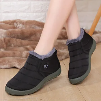 

Women Boots Winter Shoes Women New Women Ankle Winter Boots Warm Snow Boots Plush Antiskid Bottom Waterproof Unisex Boots women