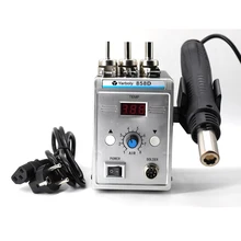 Горячий воздушный пистолет 858D 700 Вт паяльная станция BGA паяльная Тепловая воздушная пушка станция 220 В SMD Сварка SMT инструмент для ремонта vs 8858 8032 858