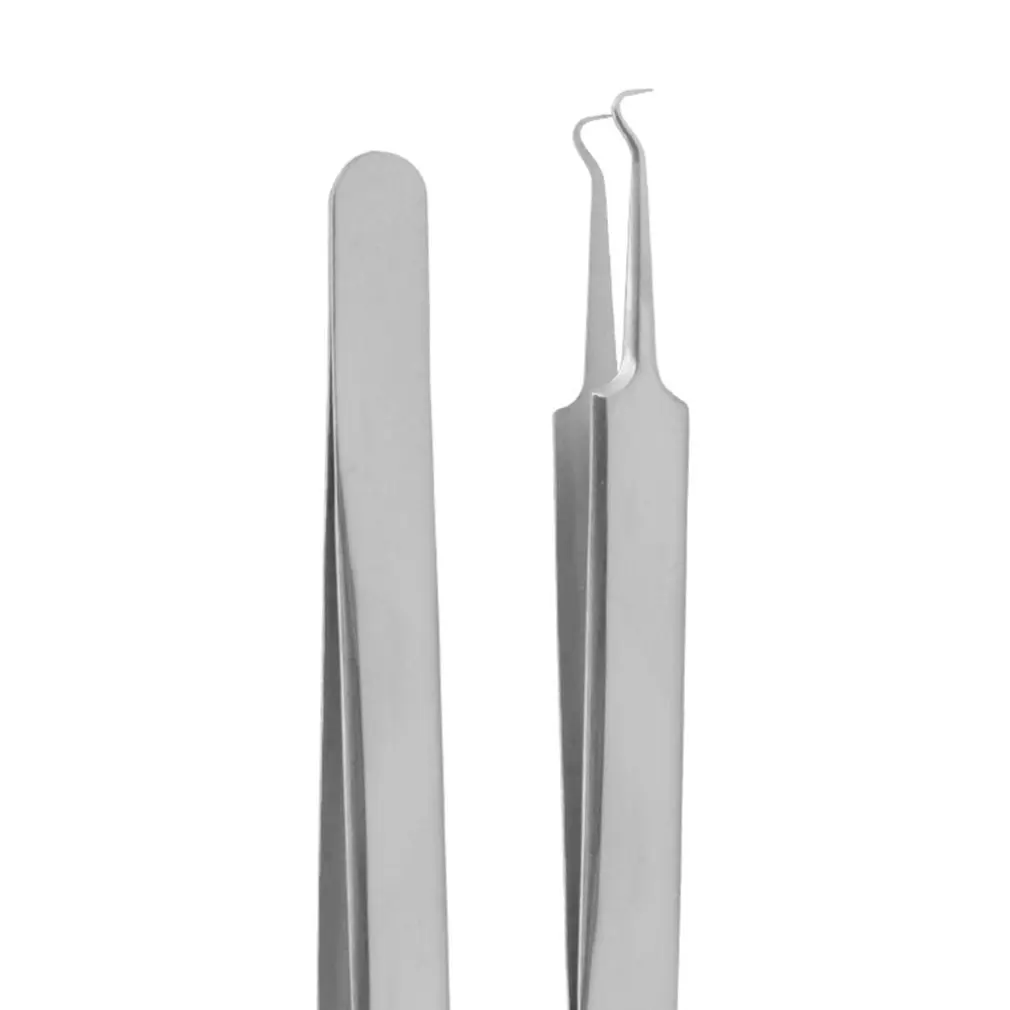 Acne Needle 6 комплектов пудра для бровей из нержавеющей стали зажим игла для угрей инструмент для чистки пор комплект