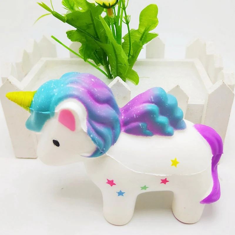 Kawaii Jumbo Unicorn Squishy Animal Squishies забавная игрушка-антистресс игрушки Ароматические детские игрушки ПУ снятие стресса Новинка приколы шутка игрушка подарок