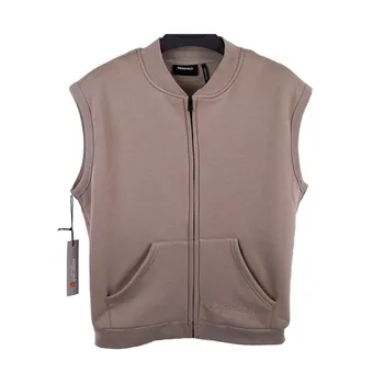 

2020 FOG Embroidery Essentials Jacket Jacket Men 1:1 High Quality Fashion Casual Sleeveless Essentials Jacket
