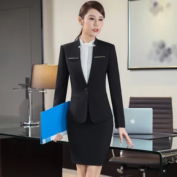 

Long Sleeve Temperament Slim Fit Occupation Pack Face Try-on Hotel Front Desk Pants