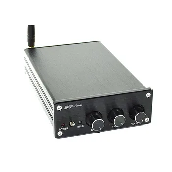 

KYYSLB DC30-46V 2.1 channel 4.2 Bluetooth Power Amplifier TPA3255 300W+150W*2 Class D Mini Digital Amplifier