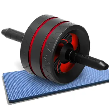 

Fitness Abdominal Wheel Ab Roller Ab Roller Wheel Non-Slip Rubber Comfortable Grip Home Gym Exercise Equipment Trainer For Men