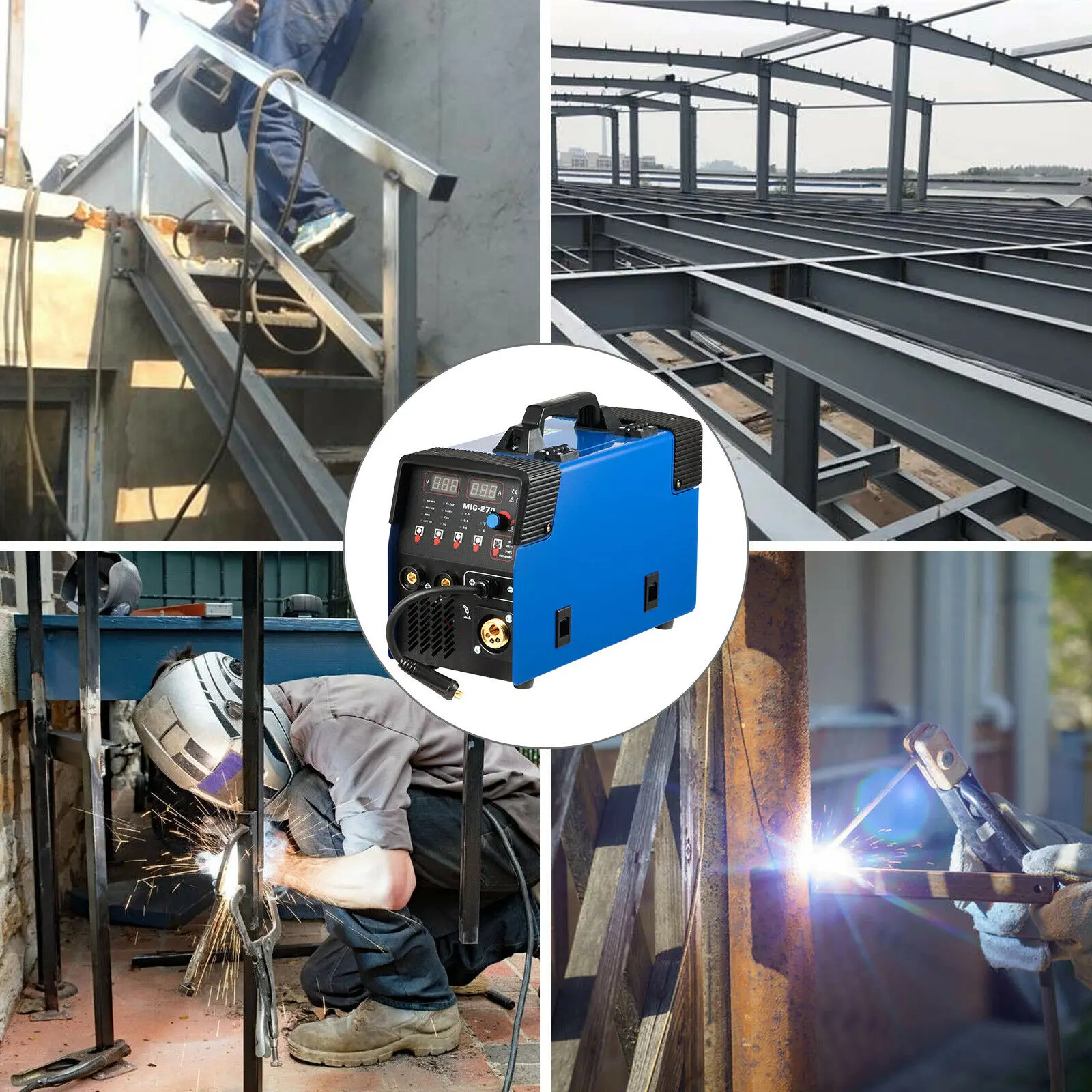 3 in 1 Combined MMA MIG TIG Plasma Cutting 55 Amp Inverter Plasma Welding Machine Portable Welding Cutting Machine Plasma Cutter 5